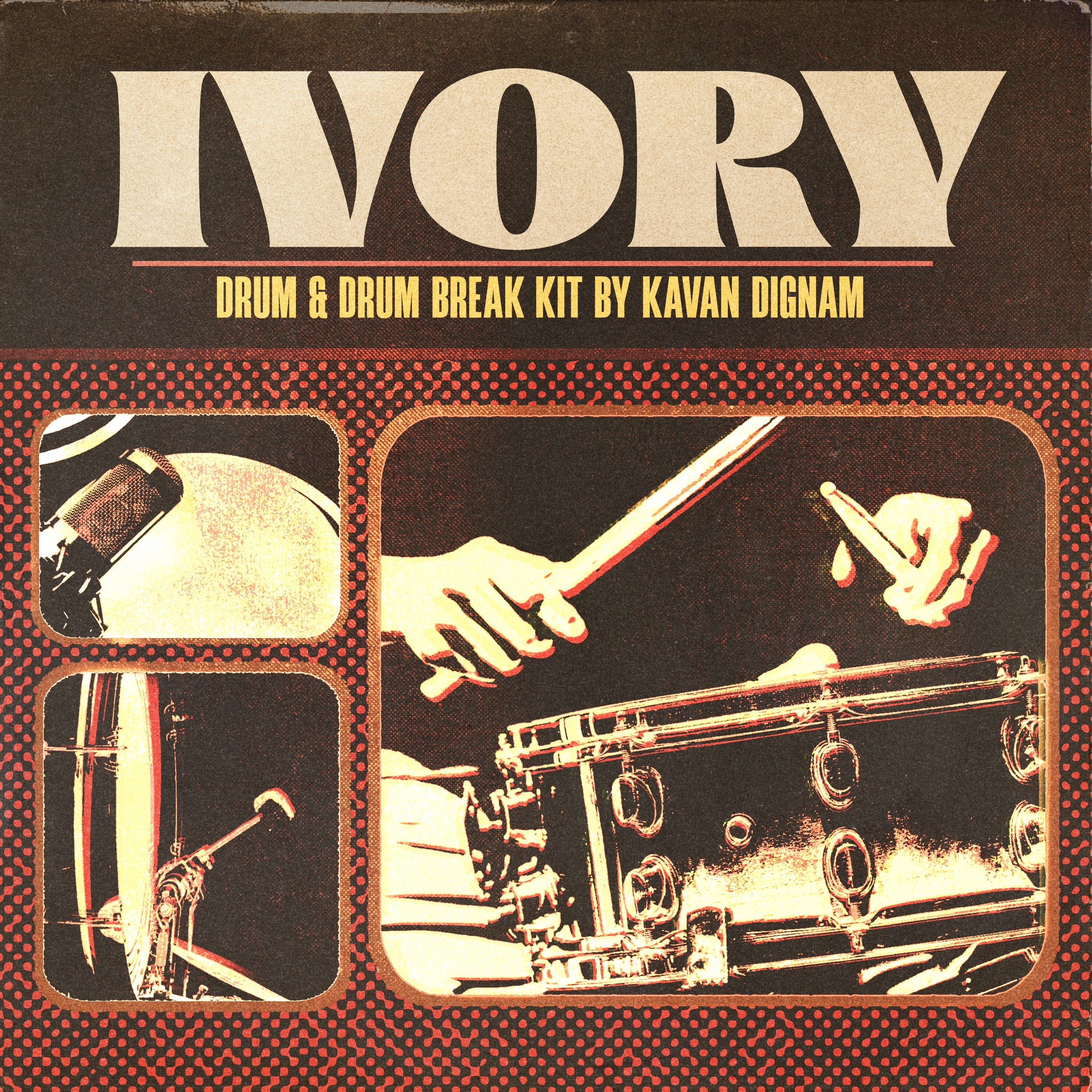 'IVORY' Kavan Dignam Drum & Drum Break Kit